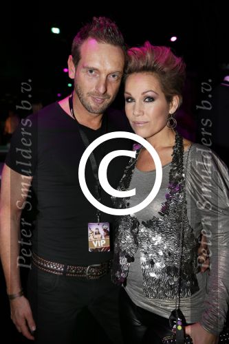 Amsterdam 22 december 2012
Radio 538 Jingle balls in het ziggo dome. Tanja Jess met broer
Peter Smulders bv