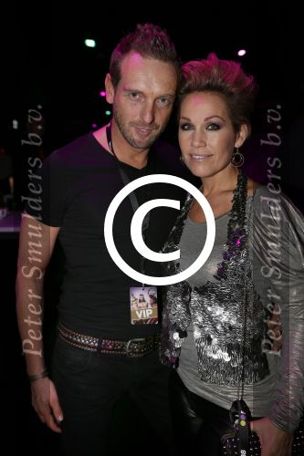 Amsterdam 22 december 2012
Radio 538 Jingle balls in het ziggo dome. Tanja Jess met broer
Peter Smulders bv