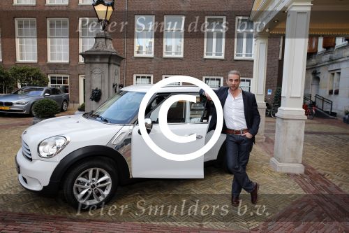 Amsterdam 29 november 2012
Gift suite in het the Grand hotel. Tom Sebastian met zijn mini countryman
Peter Smulders bv