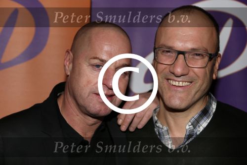 Hilversum, 6 December 2012
De Gouden Pepernoot uitreiking in het Gooiland theater
Tony Neef met partner Ben
Foto Peter Smulders BV