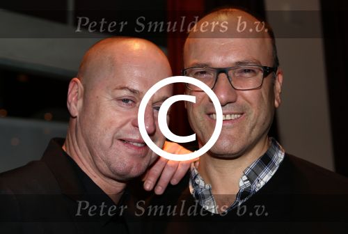 Hilversum, 6 December 2012
De Gouden Pepernoot uitreiking in het Gooiland theater
Tony Neef met partner Ben
Foto Peter Smulders BV