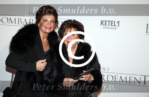Rotterdam 18 december 2012
Premiere het Bombardement in het nieuwe Luxor. Toos v d Valk met dochter
Peter Smulders bv