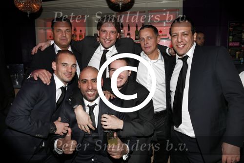 Bunnik 10 december 2012
Miss Nederland verkiezing gepresenteerd door Yolanthe Sneijder Cabau en Kim Kotter. Wesley Sneijder met zijn beste vrienden
Peter Smulders bv