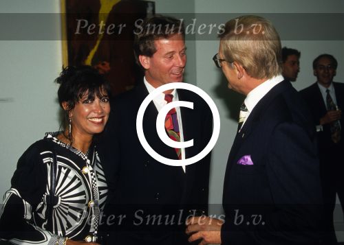 7 September 1992
Harry v Hoof in gesprek met Pieter v Vollenhoven
Links Sandra Reemer