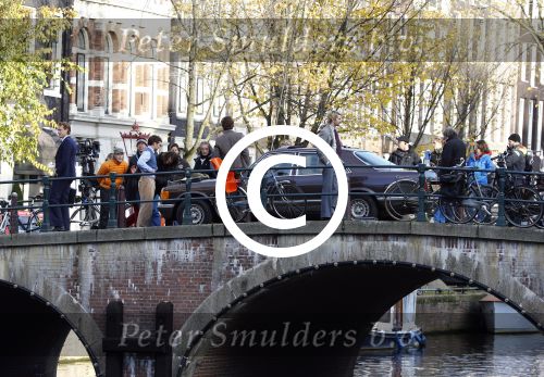 Amsterdam 25 november 2013
Opnames van de film kidnap of Freddy Heineken in Amsterdam met de acteurs
Ryan Kwanten Jim Sturgess Mark v Eeuwen en Sam Worthington.