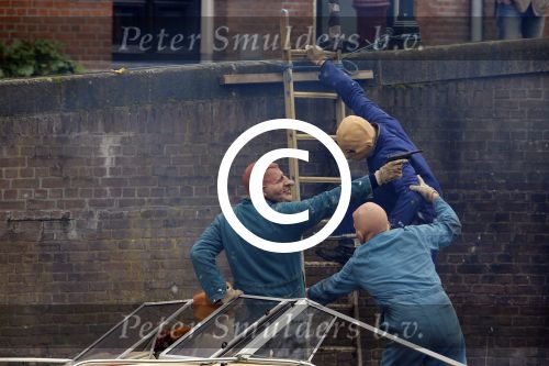 Amsterdam 27 november 2013
Opnames van de film kidnap of Freddy Heineken in Amsterdam met de acteurs
Ryan Kwanten Jim Sturgess Mark v Eeuwen en Sam Worthington.