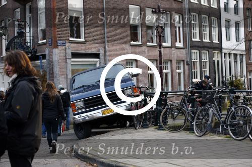 Amsterdam 26 november 2013
Mark v Eeuwen tijdens de opnames van de film kidnap of Freddy Heineken in Amsterdam.