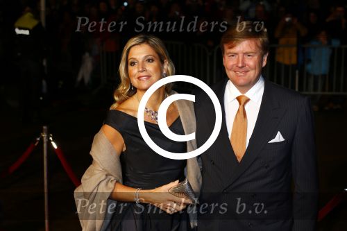 Scheveningen 30 november 2013
Voorstelling in het circustheater ivm met 200 jaar koninkrijk in Nederland. Koning Willem Alexander en Koningin Maxima