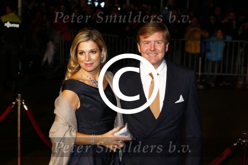 Scheveningen 30 november 2013
Voorstelling in het circustheater ivm met 200 jaar koninkrijk in Nederland. Koning Willem Alexander en Koningin Maxima