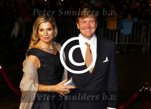 Scheveningen 30 november 2013
Voorstelling in het circustheater ivm met 200 jaar koninkrijk in Nederland. Koning Willem Alexander en Koningin Maxima