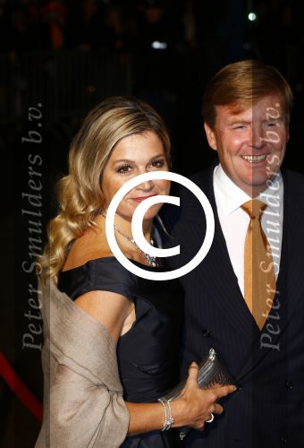 Scheveningen 30 november 2013
Voorstelling in het circustheater ivm met 200 jaar koninkrijk in Nederland. Koning Willem Alexander en Koningin Maxima