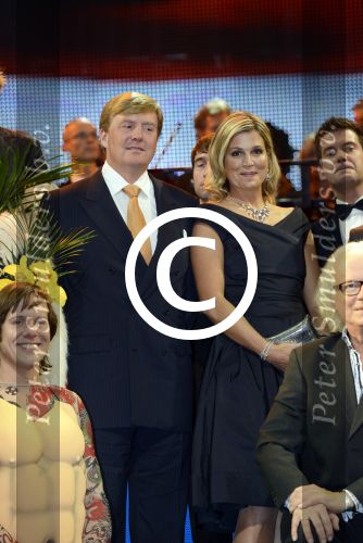 Scheveningen 30 november 2013
Voorstelling in het circustheater ivm met 200 jaar koninkrijk in Nederland.
Koning Willem Alexander en Koningin Maxima