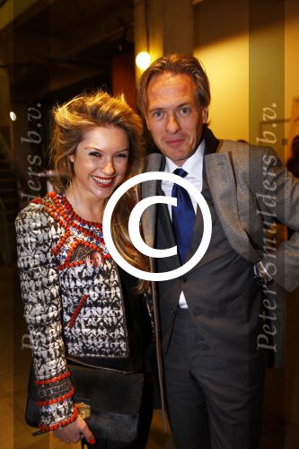 Amsterdam 13 november 2013
Bn ers kunnen een dag voordat het in de winkels van Hennes en Mauritz ligt de kollektie van isabel Marant kopen. Jort Kelder en Lauren Verster