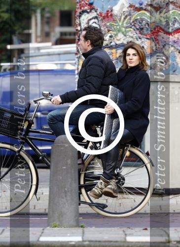 Amsterdam 21 november 2013
Kim v Kooten en Jacob Derwig samen op de fiets.