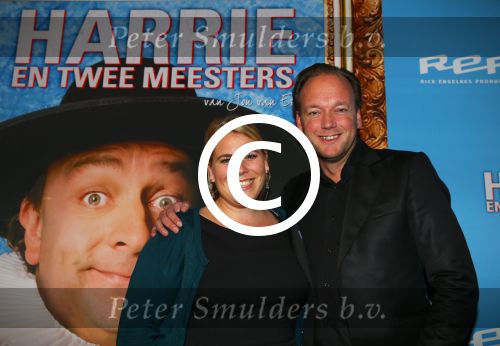 Amstelveen, 11 November 2013
Premiere Harrie en de Meesters met in de hoofdrol Jon v Eerd
Marco de Koning en Merel
Foto Peter Smulders BV