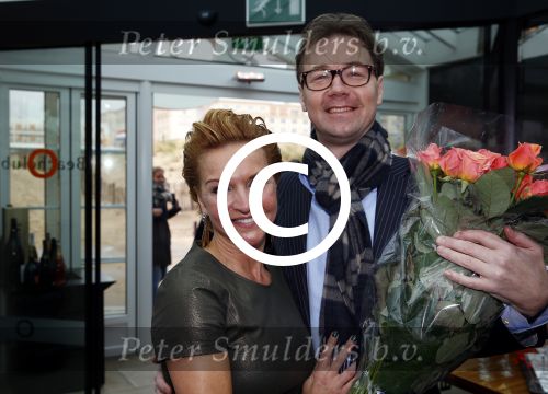 Noordwijk 29 november 2013
50e verjaardag en nieuwe cd van Mariska v Kolck bij beachclub O in Noordwijk.
Mariska met Rick Meier
