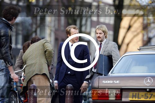 Amsterdam 25 november 2013
Opnames van de film kidnap of Freddy Heineken in Amsterdam met de acteurs
Ryan Kwanten Jim Sturgess Mark v Eeuwen en Sam Worthington.