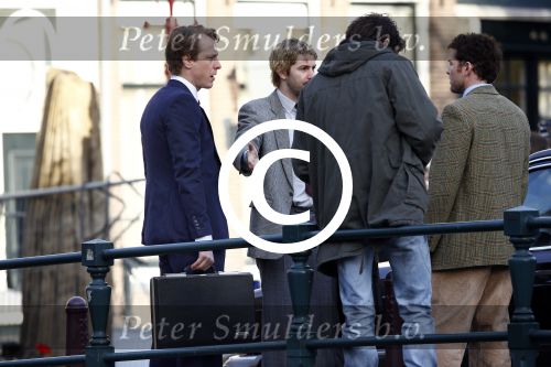 Amsterdam 25 november 2013
Opnames van de film kidnap of Freddy Heineken in Amsterdam met de acteurs
Ryan Kwanten Jim Sturgess Mark v Eeuwen en Sam Worthington.