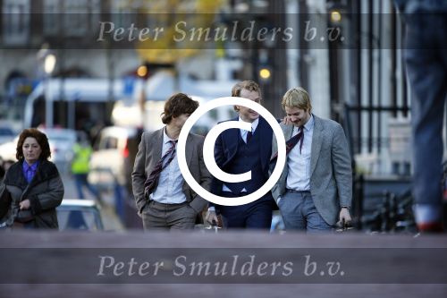 Amsterdam 25 november 2013
Opnames van de film kidnap of Freddy Heineken in Amsterdam met de acteurs
Ryan Kwanten Jim Sturgess Mark v Eeuwen en Sam Worthington.