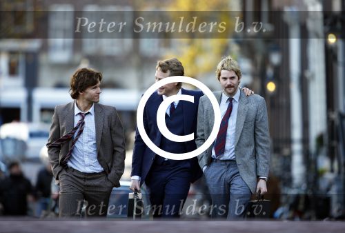 Amsterdam 25 november 2013
Opnames van de film kidnap of Freddy Heineken in Amsterdam met de acteurs
Ryan Kwanten Jim Sturgess Mark v Eeuwen en Sam Worthington.