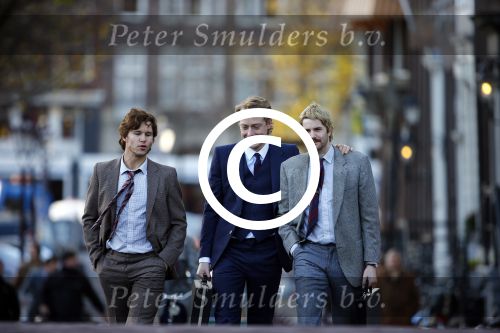 Amsterdam 25 november 2013
Opnames van de film kidnap of Freddy Heineken in Amsterdam met de acteurs
Ryan Kwanten Jim Sturgess Mark v Eeuwen en Sam Worthington.