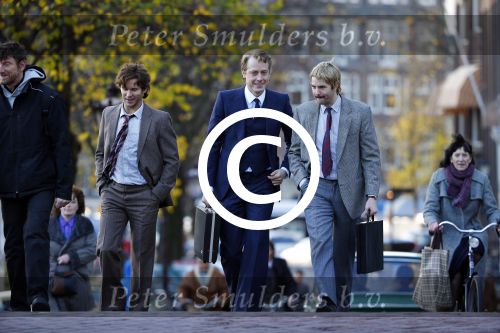 Amsterdam 25 november 2013
Opnames van de film kidnap of Freddy Heineken in Amsterdam met de acteurs
Ryan Kwanten Jim Sturgess Mark v Eeuwen en Sam Worthington.