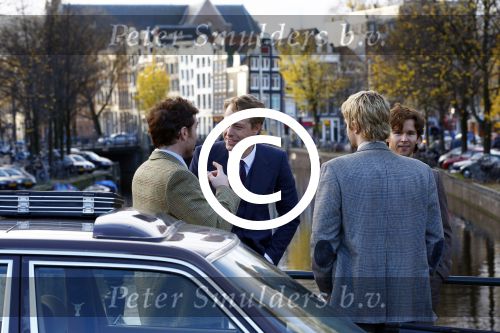 Amsterdam 25 november 2013
Opnames van de film kidnap of Freddy Heineken in Amsterdam met de acteurs
Ryan Kwanten Jim Sturgess Mark v Eeuwen en Sam Worthington.