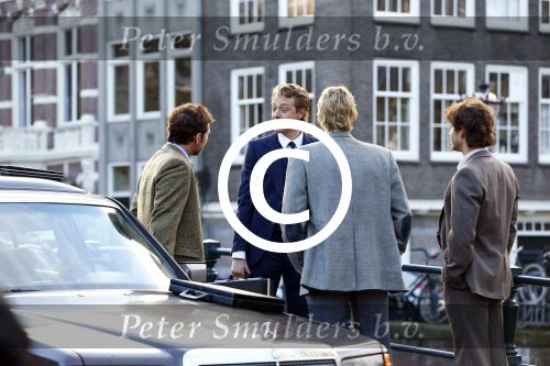 Amsterdam 25 november 2013
Opnames van de film kidnap of Freddy Heineken in Amsterdam met de acteurs
Ryan Kwanten Jim Sturgess Mark v Eeuwen en Sam Worthington.