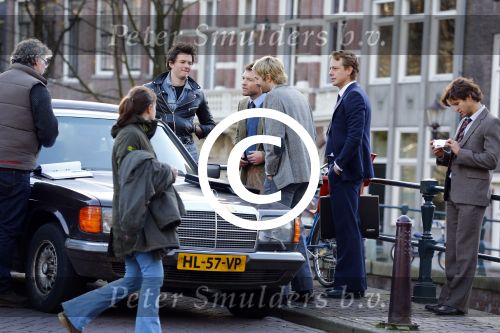 Amsterdam 25 november 2013
Opnames van de film kidnap of Freddy Heineken in Amsterdam met de acteurs
Ryan Kwanten Jim Sturgess Mark v Eeuwen en Sam Worthington.
