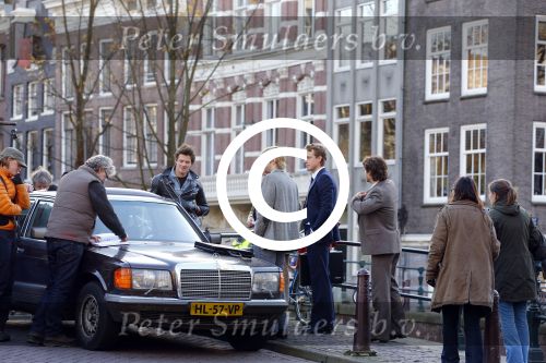 Amsterdam 25 november 2013
Opnames van de film kidnap of Freddy Heineken in Amsterdam met de acteurs
Ryan Kwanten Jim Sturgess Mark v Eeuwen en Sam Worthington.