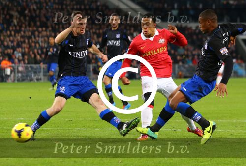 Eindhoven, 23 November 2013 PSV-SC Heerenveen, eindstand 1-1
Kompetitie, Seizoen 2013-2014
Memphis Depay
Foto Junior Smulders