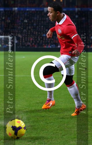 Eindhoven, 23 November 2013 PSV-SC Heerenveen, eindstand 1-1
Kompetitie, Seizoen 2013-2014
Memphis Depay
Foto Junior Smulders
