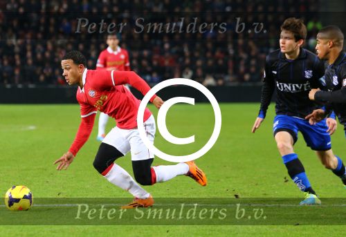 Eindhoven, 23 November 2013 PSV-SC Heerenveen, eindstand 1-1
Kompetitie, Seizoen 2013-2014
Memphis Depay
Foto Junior Smulders