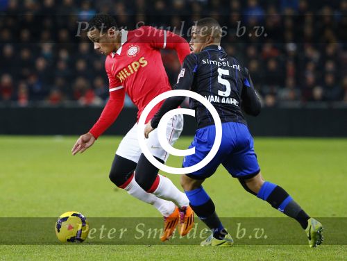 Eindhoven, 23 November 2013 PSV-SC Heerenveen, eindstand 1-1
Kompetitie, Seizoen 2013-2014
Memphis Depay
Foto Edwin Smulders