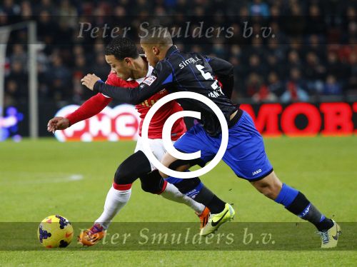 Eindhoven, 23 November 2013 PSV-SC Heerenveen, eindstand 1-1
Kompetitie, Seizoen 2013-2014

Foto Edwin Smulders
