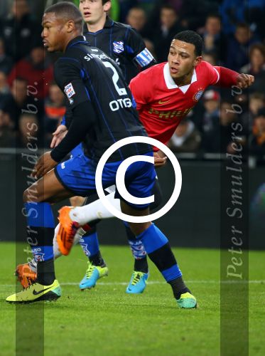 Eindhoven, 23 November 2013 PSV-SC Heerenveen, eindstand 1-1
Kompetitie, Seizoen 2013-2014
Memphis Depay
Foto Edwin Smulders