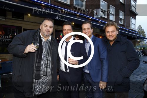 Amsterdam 14 november 2013
Wesly Bronkhorst Peter Beense Quincy en Mick Harren .