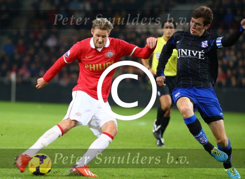 Eindhoven, 23 November 2013 Kompetitiewedstrijd PSV-SC Heerenveen, eindstand 1-1 Seizoen 2013-2014
Ola Toivonen
Foto Peter Smulders BV