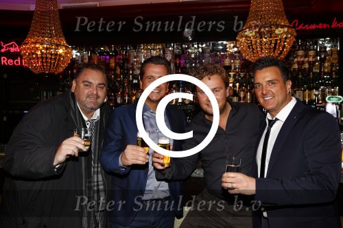 Amsterdam 14 november 2013
Wesly Bronkhorst Peter Beense Quincy en Mick Harren .