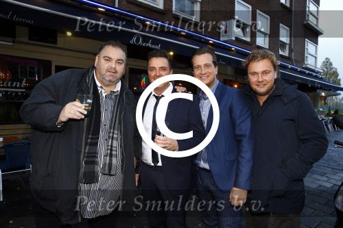 Amsterdam 14 november 2013
Wesly Bronkhorst Peter Beense Quincy en Mick Harren .