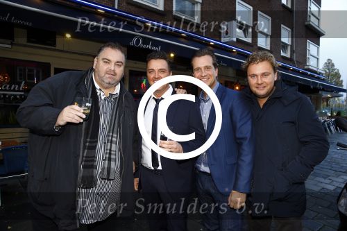 Amsterdam 14 november 2013
Wesly Bronkhorst Peter Beense Quincy en Mick Harren .