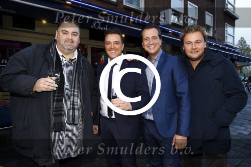 Amsterdam 14 november 2013
Wesly Bronkhorst Peter Beense Quincy en Mick Harren .