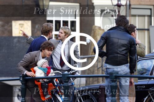 Amsterdam 25 november 2013
Opnames van de film kidnap of Freddy Heineken in Amsterdam met de acteurs
Ryan Kwanten Jim Sturgess Mark v Eeuwen en Sam Worthington.