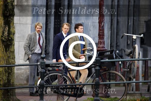 Amsterdam 25 november 2013
Opnames van de film kidnap of Freddy Heineken in Amsterdam met de acteurs
Ryan Kwanten Jim Sturgess Mark v Eeuwen en Sam Worthington.