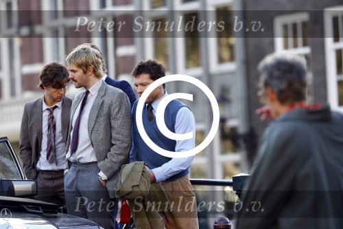 Amsterdam 25 november 2013
Opnames van de film kidnap of Freddy Heineken in Amsterdam met de acteurs
Ryan Kwanten Jim Sturgess Mark v Eeuwen en Sam Worthington.