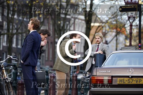 Amsterdam 25 november 2013
Opnames van de film kidnap of Freddy Heineken in Amsterdam met de acteurs
Ryan Kwanten Jim Sturgess Mark v Eeuwen en Sam Worthington.
