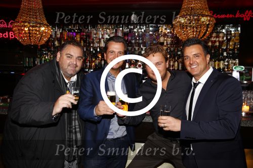 Amsterdam 14 november 2013
Wesly Bronkhorst Peter Beense Quincy en Mick Harren .