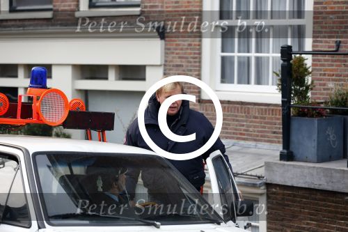 Amsterdam 26 november 2013
Mark v Eeuwen tijdens de opnames van de film kidnap of Freddy Heineken in Amsterdam. Willem de Beukelaar