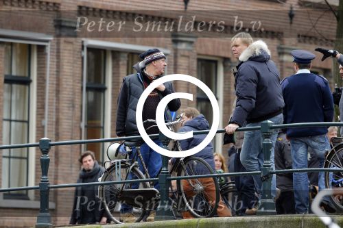 Amsterdam 27 november 2013
Opnames van de film kidnap of Freddy Heineken in Amsterdam met de acteurs
Ryan Kwanten Jim Sturgess Mark v Eeuwen en Sam Worthington.