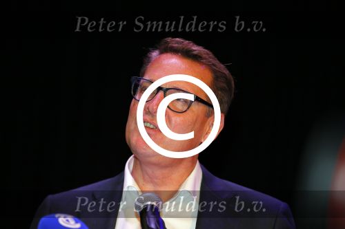 Amsterdam 17 december 2014Joop v d Ende en Albert Verlinde maken bekend op persconferentie in gebouw van Stage holding dat ze samen gaan werken.